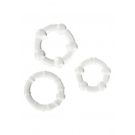 GET HARD CLEAR COCK RINGS