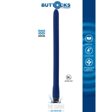 THE SURGE ANAL DOUCHE 30CM ANAL SHOWER ACCESSORY
