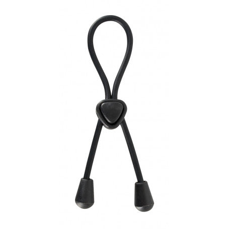 BLACK COCK LOOP DELAYING COCK RING