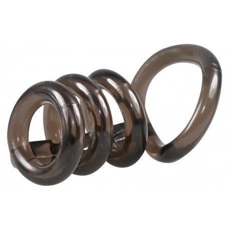 Cock/testicle ring delaying cock ring 4 rings