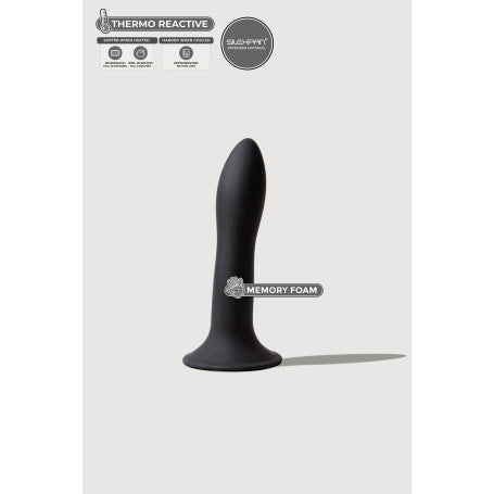 HITSENS 5 BLACK SUCTION CUP DILDO