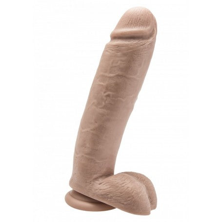 REALISTIC POLO DILDO 7 INCH WITH BALLS GET REAL FLESH 