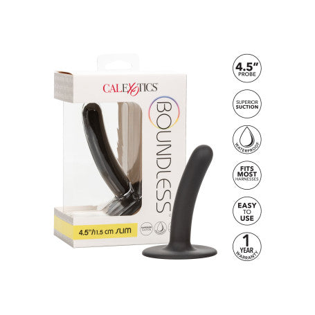 BOUNDLESS 4.5/11.5CM SLIM WEARABLE DILDO WITH SUCTION CUP