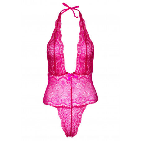 BODY HEART LACE TEDDY 