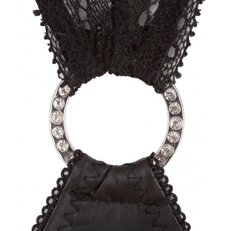 SEXY MINI LEATHER DRESS WITH STAY-UPS