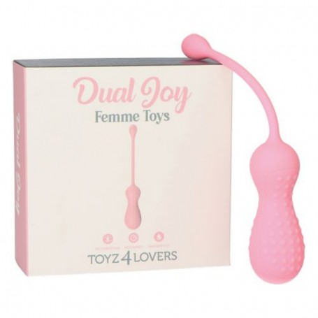 DUAL JOY VIBRATING KINNY BALLS