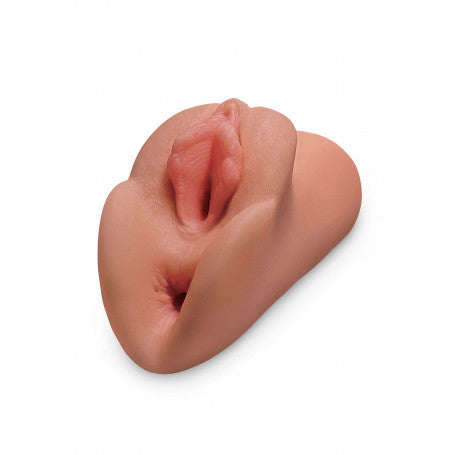 Male Masturbator Realistic Fake Vagina Anus Perfect Pussy Double Stroker 