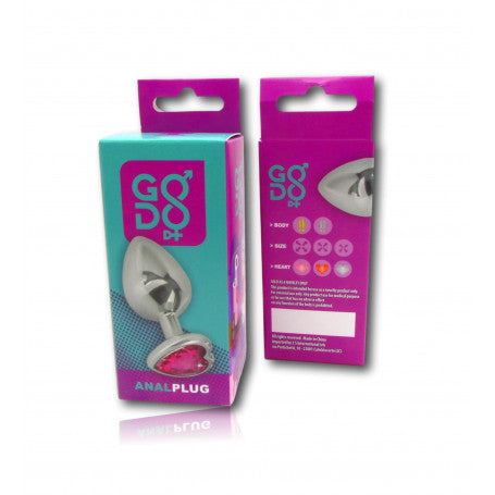 GODO DI+ SMALL GOLD METAL ANAL PLUG