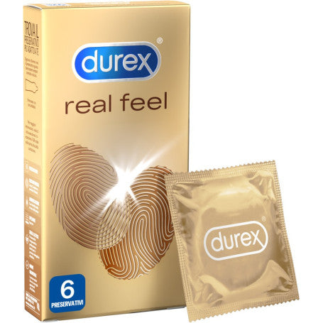 Durex Real Feel Condoms 6 Pack 