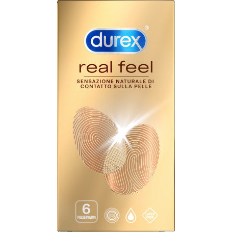 Durex Real Feel Condoms 6 Pack 