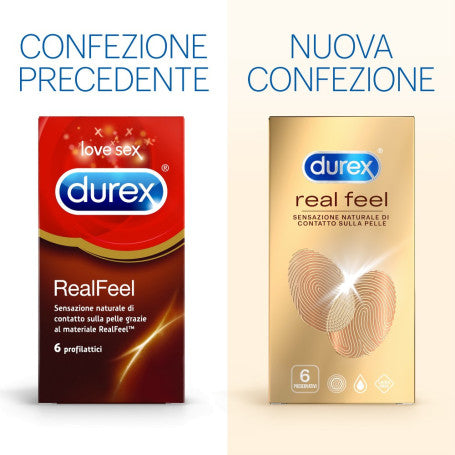 Durex Real Feel Condoms 6 Pack 