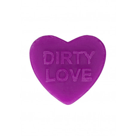 HEART SOAP - DIRTY LOVE - LAVENDER SCENTED