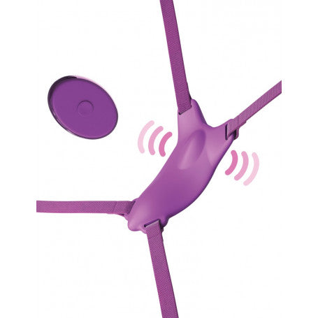 ULTIMATE BUTTERFLY STRAP-ON REMOTE CONTROL CLITORAL STIMULATOR 